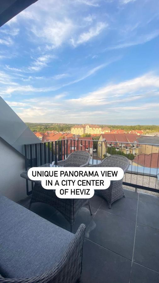 Panorama View Apartment In City Center Хевіз Екстер'єр фото